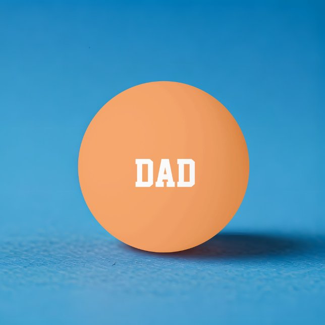 Pelota De Ping Pong El personalizado Dad Ping Pong es un divertido bai (Add your initials!)