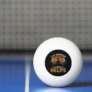 Pelota De Ping Pong El Yoga Ayuda En La Vida