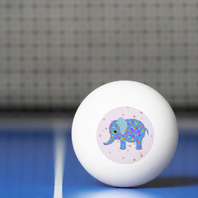 Pelota De Ping Pong Elefante Cute (Neto)