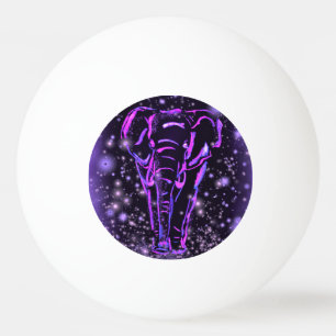 Pelota De Ping Pong Elephant Ping Pong Ball Caminando En La Noche De L