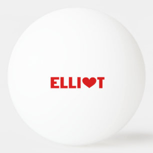 Pelota De Ping Pong Elliot Love