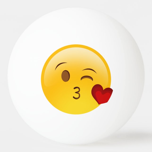 Pelota De Ping Pong emoji (Anverso)
