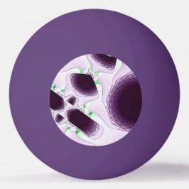 Pelota De Ping Pong En la sombra del color Violeta