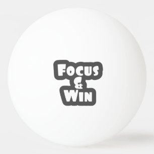 Pelota De Ping Pong Enfoque y ganancia