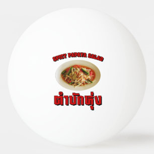 Pelota De Ping Pong Ensalada de Papaya picante [Tam Mak Hung]