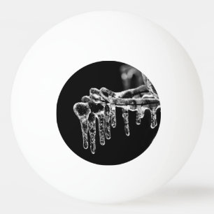 Pelota De Ping Pong entrar en invierno helado