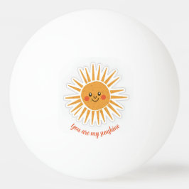 Pelota De Ping Pong Eres mi sol