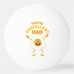 Pelota De Ping Pong Eres un huevo de cumpleaños del Padre Saludable