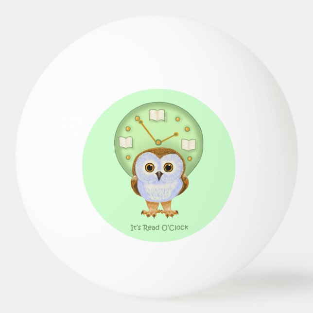 Pelota De Ping Pong Es en punto leído (Reverso)