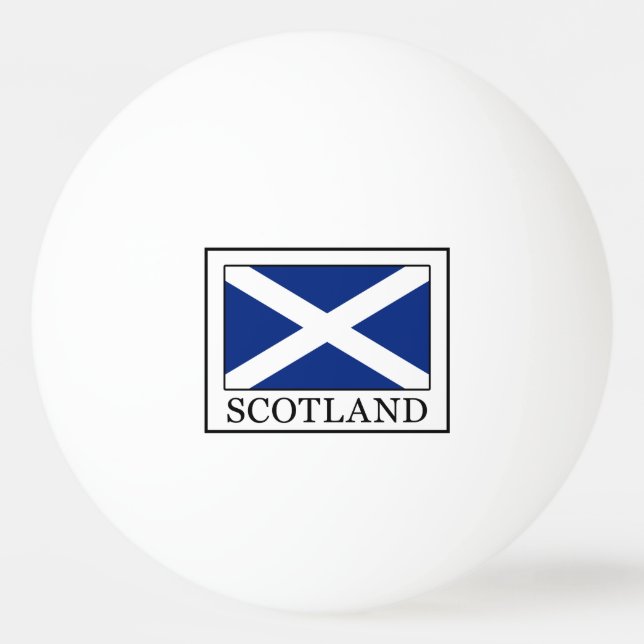 Pelota De Ping Pong Escocia (Anverso)