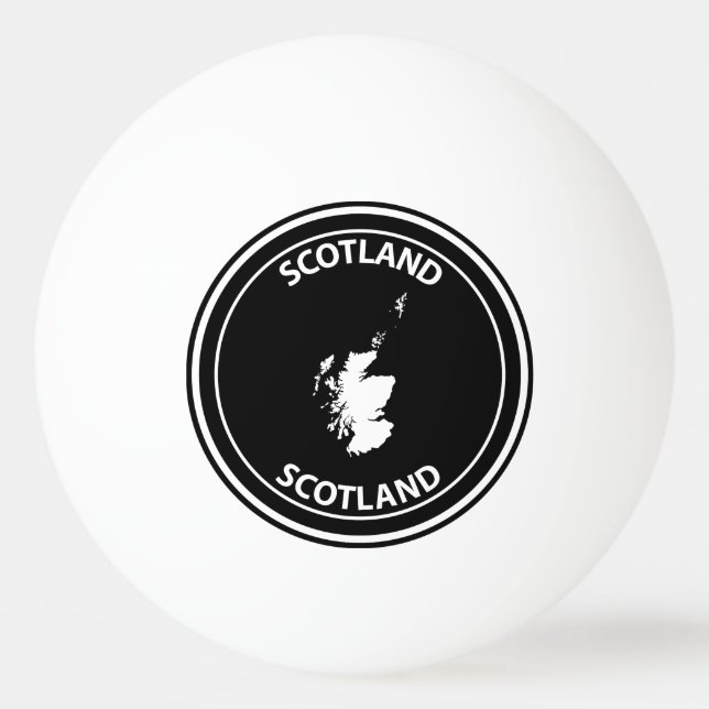 Pelota De Ping Pong Escocia (Anverso)