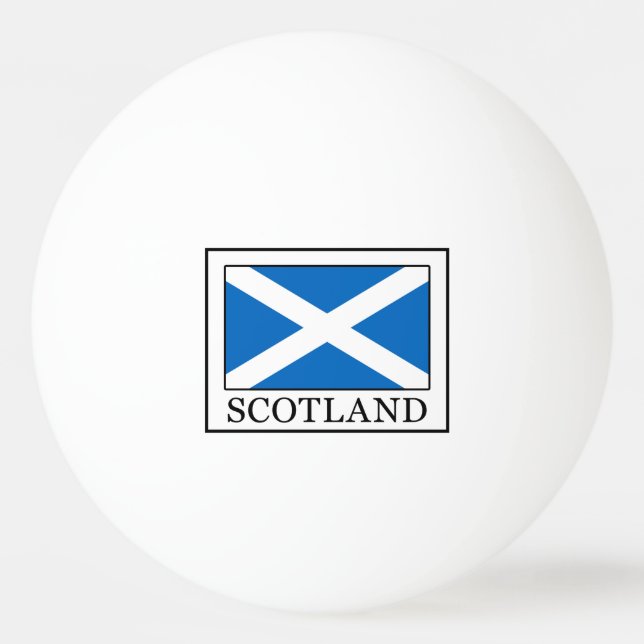 Pelota De Ping Pong Escocia (Anverso)