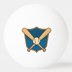 Pelota De Ping Pong Escudo de béisbol