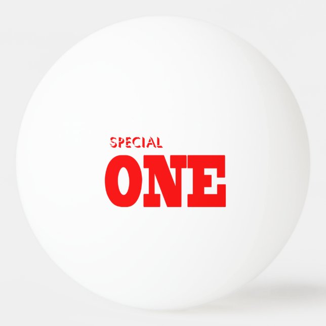 Pelota De Ping Pong Especial uno (Reverso)