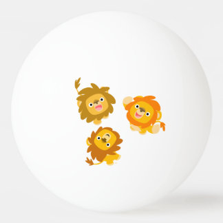 Pelota De Ping Pong "¡Estamos aquí!" Personalizado Cuerdo Leones Ping