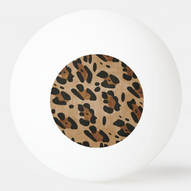 PELOTA DE PING PONG ESTAMPADO LEOPARDO (Reverso)