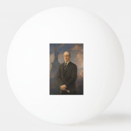 Pelota De Ping Pong Estatua de la Libertad y Presidente Woodrow Wilson