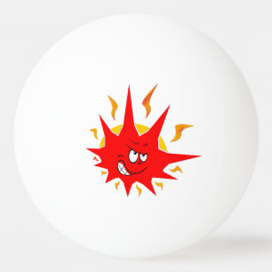 Pelota De Ping Pong Estrella de fuego super estrella malvada