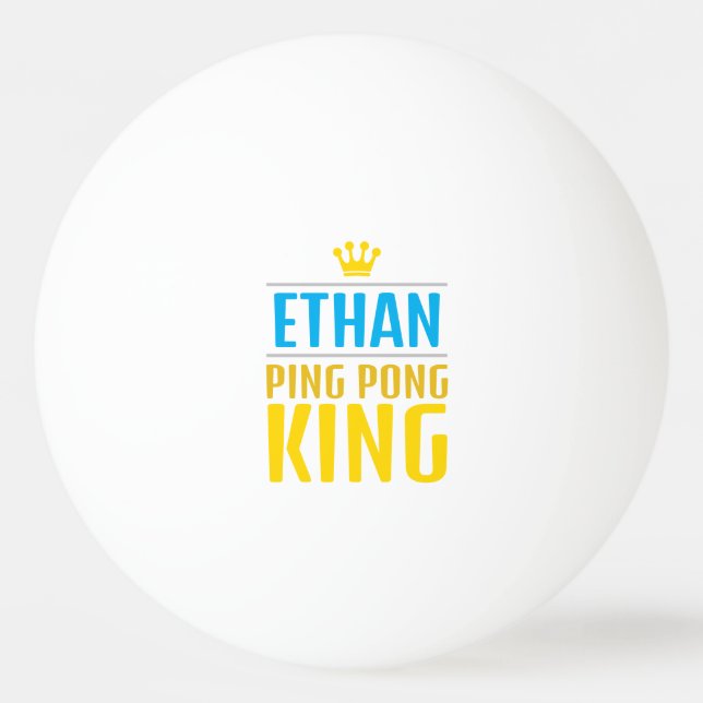Pelota De Ping Pong Ethan (Anverso)