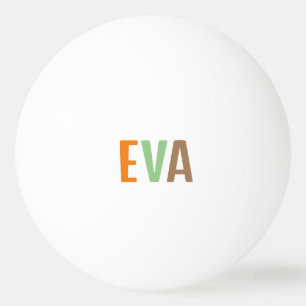 Pelota De Ping Pong Eva