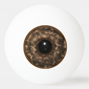 Pelota De Ping Pong Eyeball Brown
