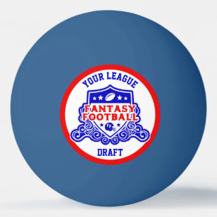 Pelota De Ping Pong Fantasía Emblema De Fútbol Borrador Lotería De Sel
