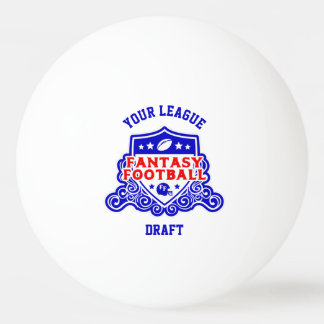 Pelota De Ping Pong Fantasía Emblema De Fútbol Borrador Lotería De Sel