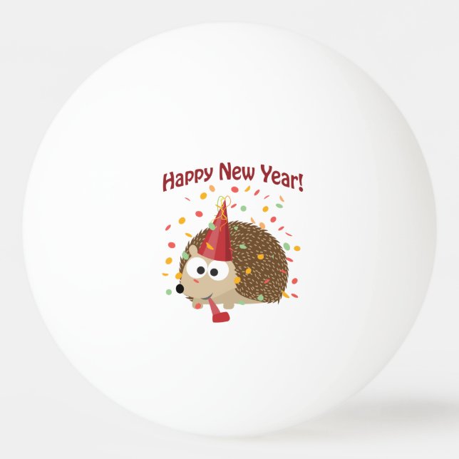 Pelota De Ping Pong ¡Feliz Año Nuevo! (Anverso)