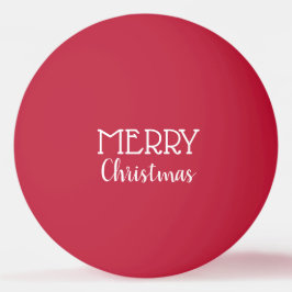 Pelota De Ping Pong Feliz Navidad
