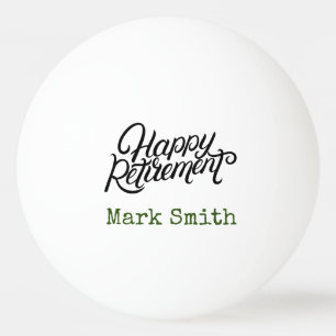 Pelota De Ping Pong Feliz RETIRE