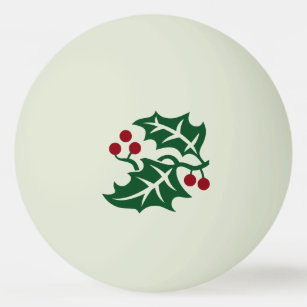 Pelota De Ping Pong Festividades de los Navidades de los Holly y los B