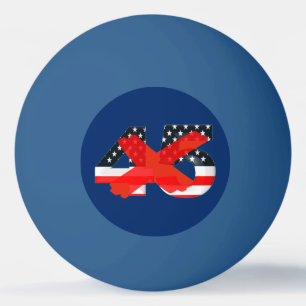 Pelota De Ping Pong Fiesta de destitución de Trump