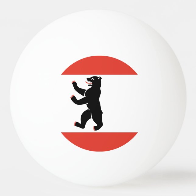 Pelota De Ping Pong Flag of Berlin Ping-Pong Ball (Anverso)