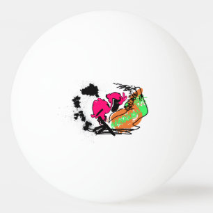 Pelota De Ping Pong Flamenco rosa WILDONE