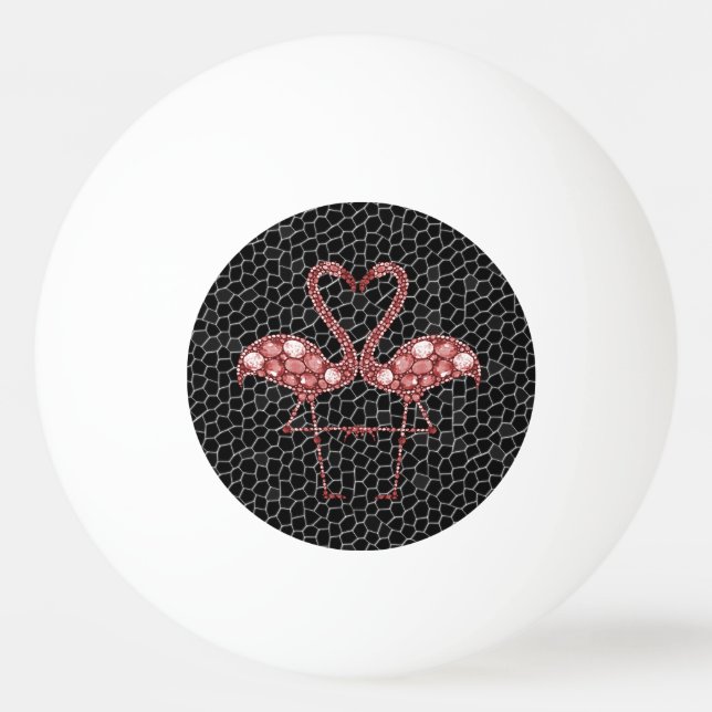 Pelota De Ping Pong Flamingo rosado (Anverso)