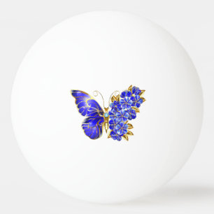 Pelota De Ping Pong Flor Sapphire Mariposa