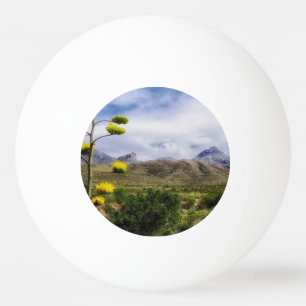 Pelota De Ping Pong Flores Parque de Montaña Vines Naturales