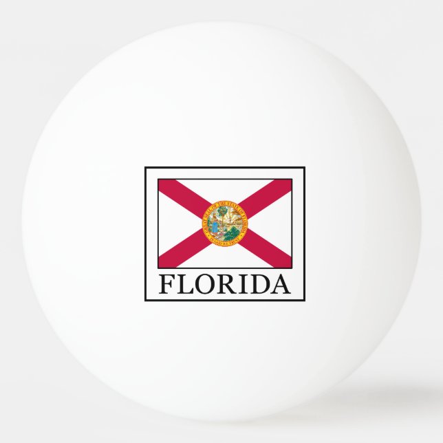 Pelota De Ping Pong Florida (Anverso)