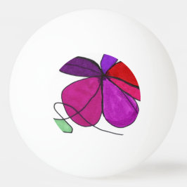 Pelota De Ping Pong "Flower Dance" Resumen Ping Pong Ball
