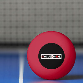 Pelota De Ping Pong Focus Mode