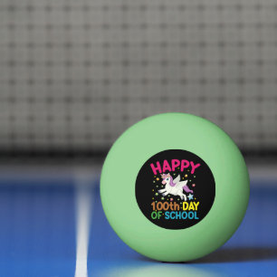 Pelota De Ping Pong Fórmula Matemática 100 Días De Maestra Divertida E