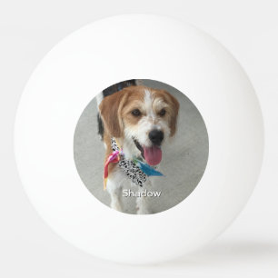 Pelota De Ping Pong Foto de la mascota o foto y nombre del niño