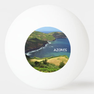 Pelota De Ping Pong Foto de las islas Azores, Portugal