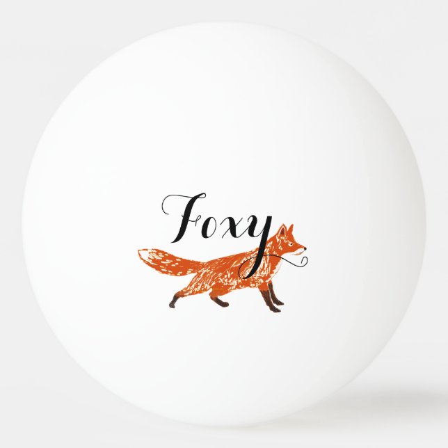 Pelota De Ping Pong Foxy Ping Pong (Reverso)