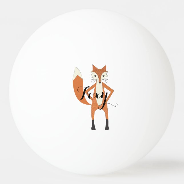 Pelota De Ping Pong Foxy Ping Pong (Reverso)