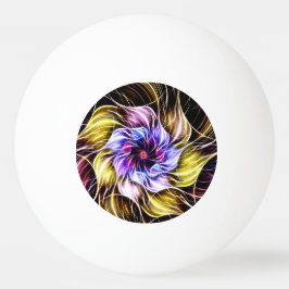 Pelota De Ping Pong fractal flower