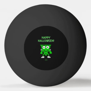 Pelota De Ping Pong Franken-Cheese Halloween Saludos Ping Pong Ball