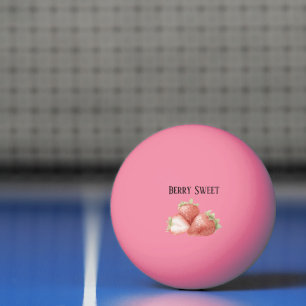 Pelota De Ping Pong Fresas Dulces de Frutas