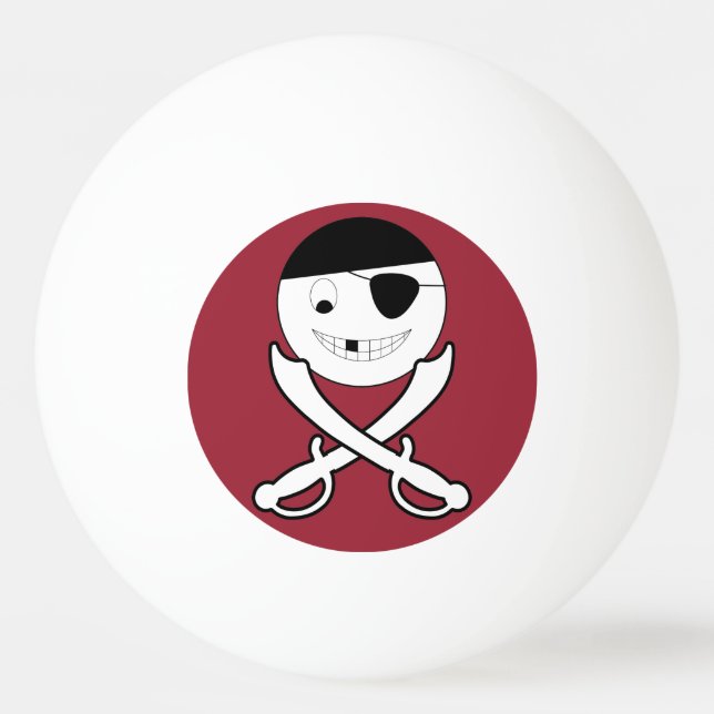 Pelota De Ping Pong Friendly Jolly Roger Ping Pong Ball (Anverso)