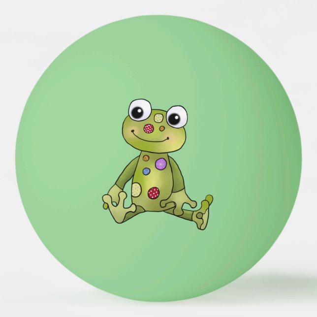 Pelota De Ping Pong Frosch mit Punkten (Anverso)